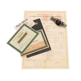 ROLEX DATEJUST REF. #1601 SOLD IN 1962 WITH ORIGINAL PAPERS