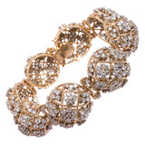DIAMOND ORB CLUSTER BRACELET