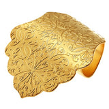 ARIANNA: GOLD VERMEIL HEAVILY TEXTURED STATEMENT RING  £185.00 GBP