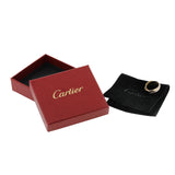 CARTIER TRINITY 18K TRI COLOR GOLD RING