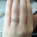CARTIER 18K YELLOW GOLD 1CTW DIAMOND CLASSIC RING