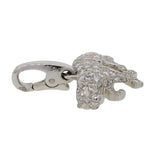 CARTIER 18K WHITE GOLD DIAMOND PANTHER CHARM