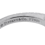 TIFFANY & CO. PLATINUM NOVO SQUARE CUSHION DIAMOND ENGAGEMENT RING