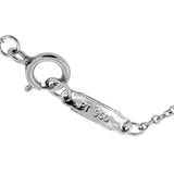 TIFFANY & CO. PLATINUM DIAMOND HEART PENDANT NECKLACE