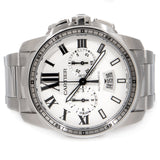 Pre-Owned Cartier Calibre de Cartier Chronograph W7100045