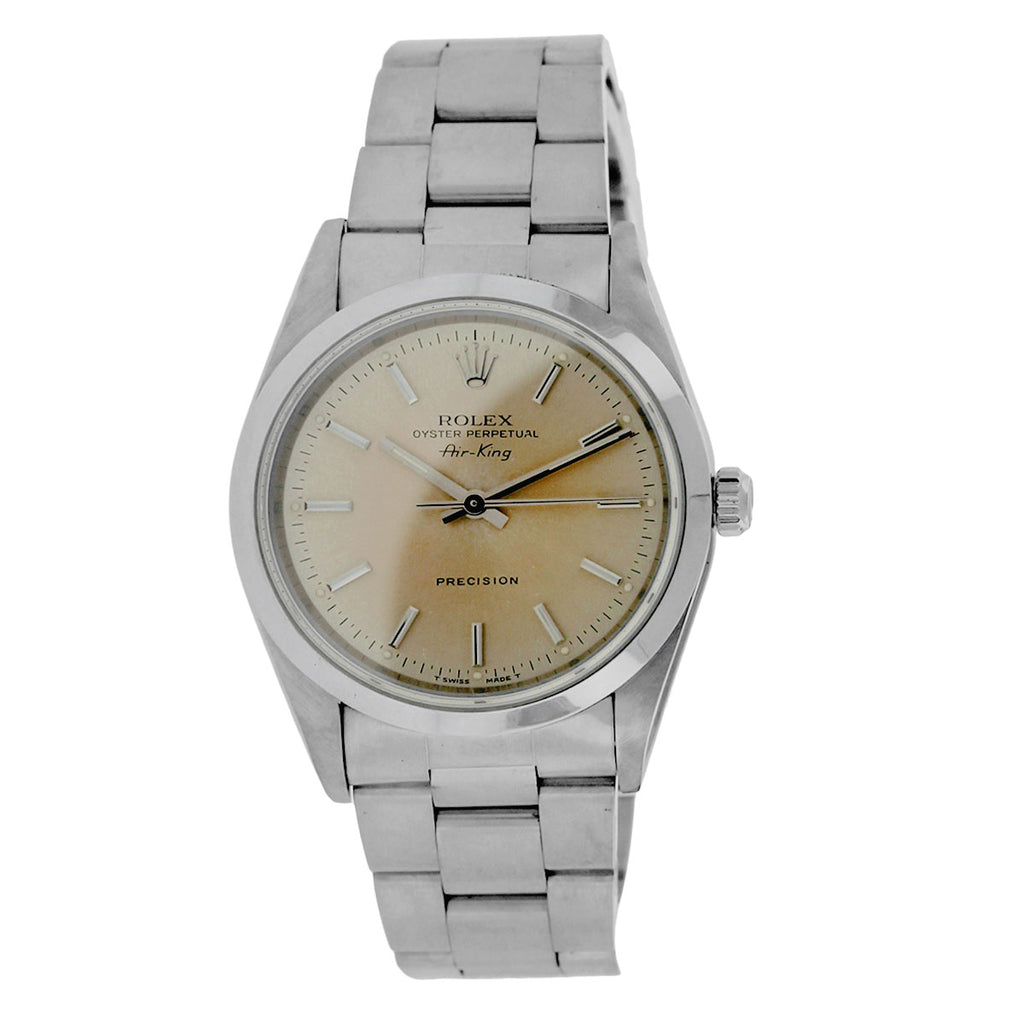 ROLEX 14000 AIR-KING STAINLESS STEEL WATCH