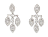 Beaudry Couture Collection Diamond Earrings Platinum