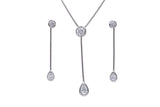 Van Cleef and Arpels Pluie Collection Set 18K White Gold