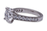 Cartier Diamond Ring Platinum