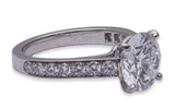 Cartier Diamond Ring Platinum