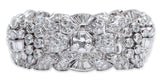 Art Deco Diamond and Platinum Bracelet.