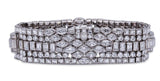 La Cloche Frères Antique Diamond Bracelet Platinum