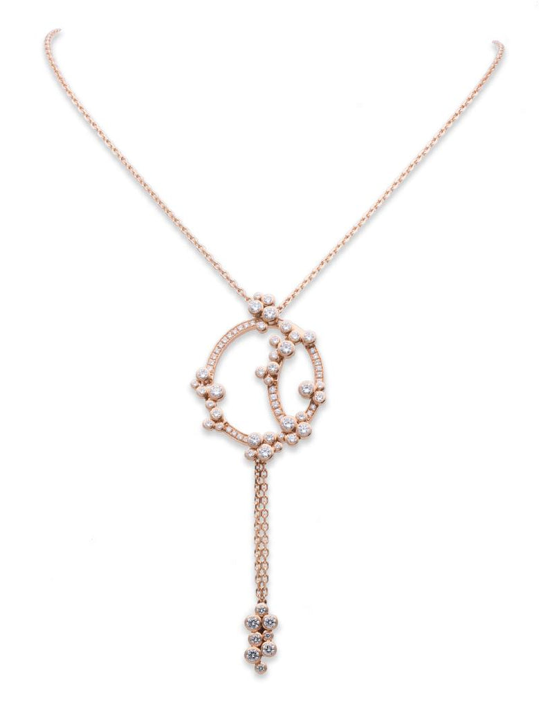 Audemars Piguet Jewelry Millenary Earring and Necklace Set 18K Rose Gold