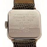 1929 Market Crash Great Depression Men\'s Hamilton Wrist Watch