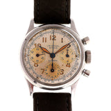 Men\'s Universal Geneve Steel Compax 1945 Chronograph Wrist Watch
