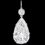 A PAIR OF TRULY EXCEPTIONAL OLD-CUT DIAMOND DROP EARRINGS