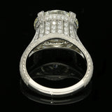 A STUNNING ROUND BRILLIANT DIAMOND SOLITAIRE RING BY HANCOCKS