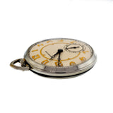 Art Deco Hamilton White Gold Filled Pocket Watch 1934