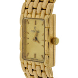 Ladies 18k Yellow Gold 7 Row Panther Wrist Watch