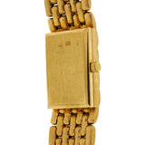 Ladies 18k Yellow Gold 7 Row Panther Wrist Watch