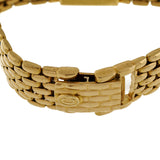 Ladies 18k Yellow Gold 7 Row Panther Wrist Watch