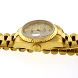 Ladies Rolex 18k Yellow Gold President 179178 Rare Textured Dial