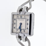 Ladies Trabert & Hoeffer 18k White Gold Jager LeCoultre Watch