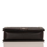 Chanel Black Quilted Lambskin Large Boy Bag
