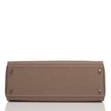 Hermes Etoupe Togo Kelly 32cm Gold Hardware