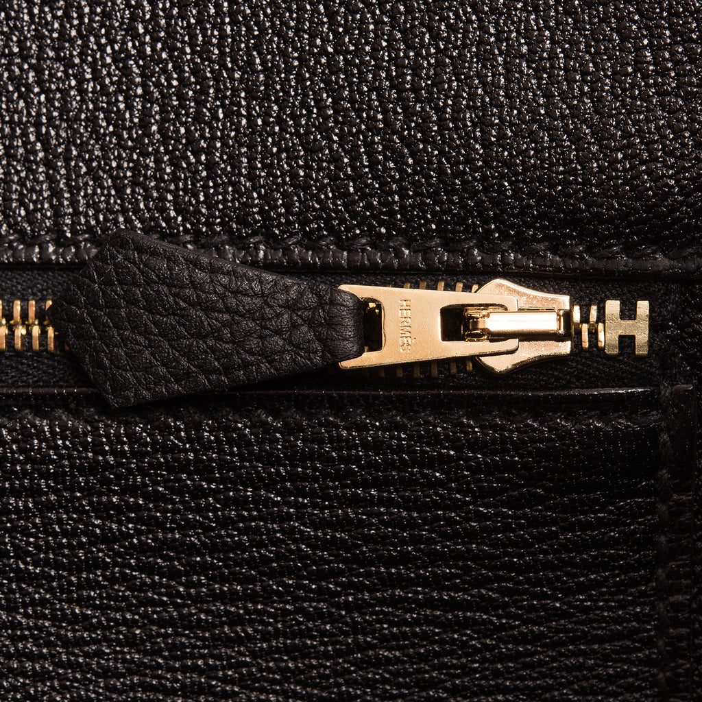 Hermes Black Togo Birkin 40cm Gold Hardware