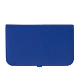 Hermes Blue Electric Togo Dogon Duo Wallet