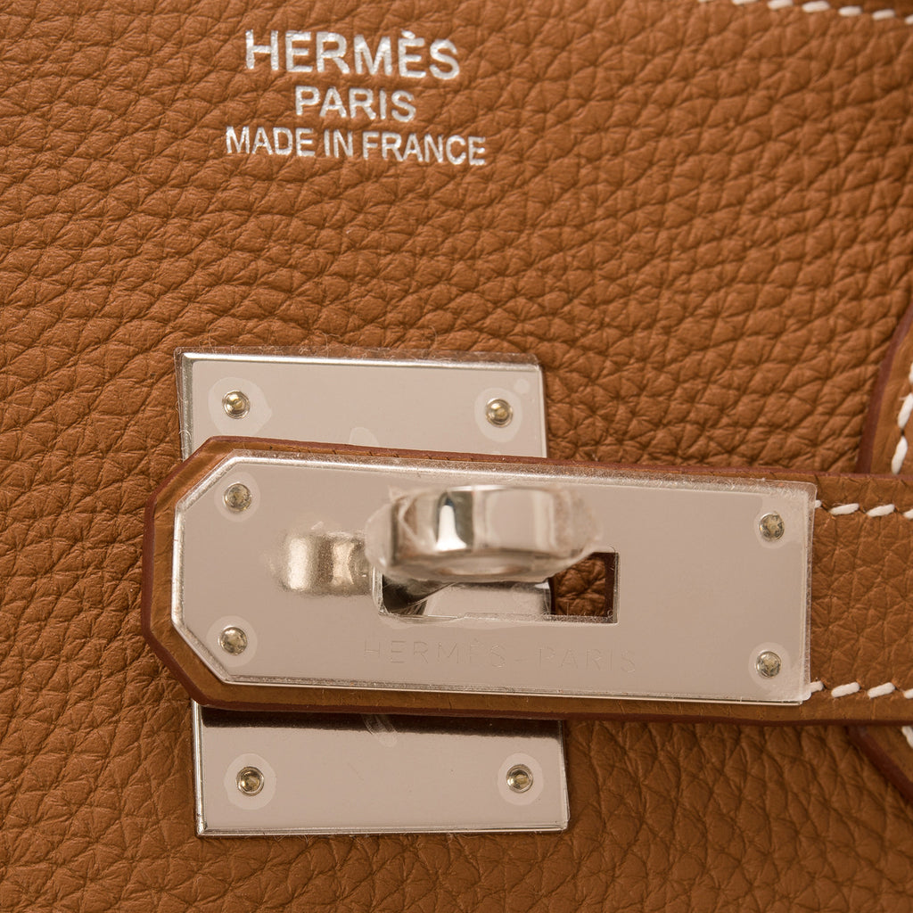Hermes Gold Togo Birkin 35cm Palladium Hardware