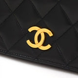 Classic Chanel Black Quilted Leather Shoulder Flap Bag