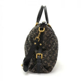 Louis Vuitton Neo Cabby MM Black Monogram Denim 2way Bag