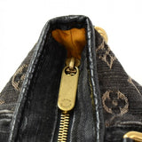 Louis Vuitton Neo Cabby MM Black Monogram Denim 2way Bag