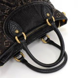 Louis Vuitton Neo Cabby MM Black Monogram Denim 2way Bag