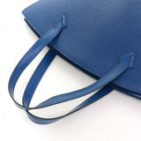 Vintage Louis Vuitton Saint Jacques PM Blue Epi Leather Hand Bag