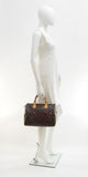 Louis Vuitton Perforated Speedy 30 Monogram Canvas Purple Leather City Handbag - 2006 Limited
