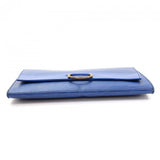 Vintage Louis Vuitton Lena Blue Epi Leather Clutch Bag