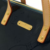 Louis Vuitton Bellevue PM Dark Green Vernis Leather Hand Bag