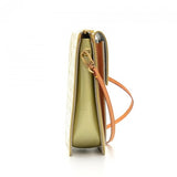 Louis Vuitton Mott Bronze Vernis Leather Handbag