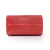 Vintage Louis Vuitton Speedy 30 Red Epi Leather City Hand Bag