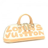 Louis Vuitton Alma Long Beige Graffiti Handbag - 2001 Limited