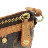 Louis Vuitton Riveting Pochette Accessories Monogram Canvas Hand Bag