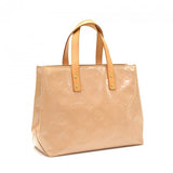 Louis Vuitton Reade PM Brown Noisette Vernis Leather Hand Bag