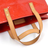 Louis Vuitton Reade MM Red Vernis Leather Hand Bag