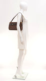 Louis Vuitton Aubagne Ebene Damier Canvas Shoulder Hand Bag