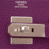 Hermes Anemone Togo Birkin 30cm Palladium Hardware