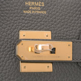 Hermes Etain Clemence Birkin 35cm Gold Hardware