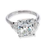 de Boulle Bridal Collection Cushion Cut Diamond Ring
